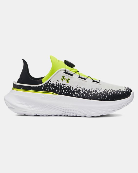 Unisex UA SlipSpeed™ Mega Running Shoes, White, pdpMainDesktop image number 0